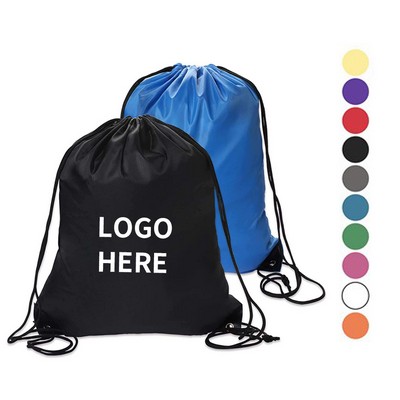 Vintage Polyester Drawstring Satchels