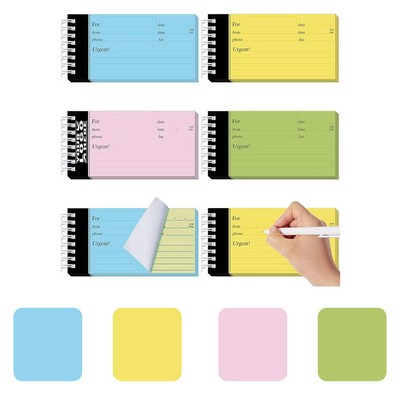 5.5" x 2.76" 60 Sheets Phone Book Message Pad