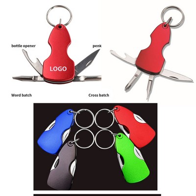 Multi-Tool 4-Function Folding Knife