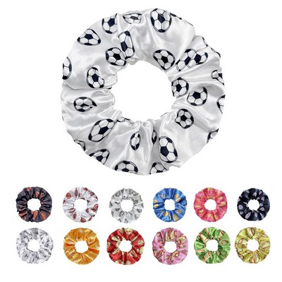 Custom Satin Silk Scrunchies