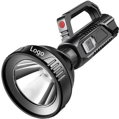 Usb Rechargeable Lamphandheld Led Torch Powerful Searchlight