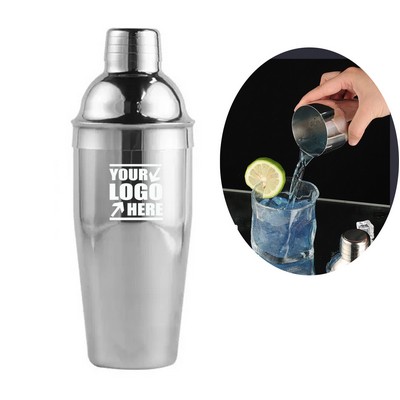 12 Oz. Stainless Steel Shaker