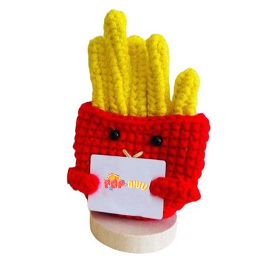 French Fries Positive Mood Crochet Doll