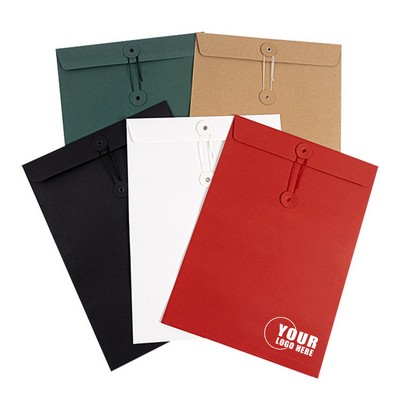 A4 Kraft Document Envelope String Closure