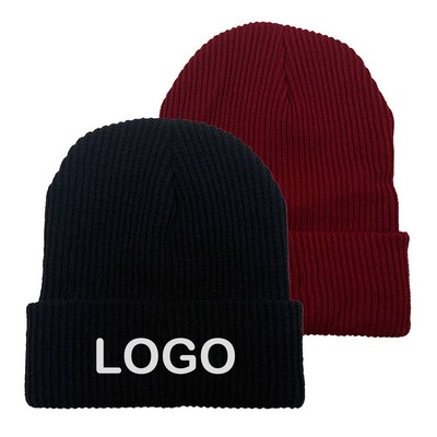 Cuffed Knitted Beanie