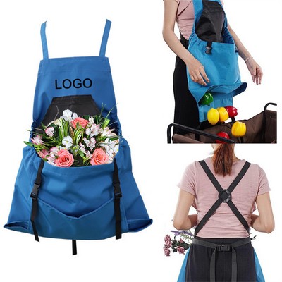 Harvest Apron with Large Quick Release Pouch