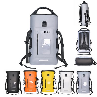 Waterproof Roll-Top Adventure Backpack