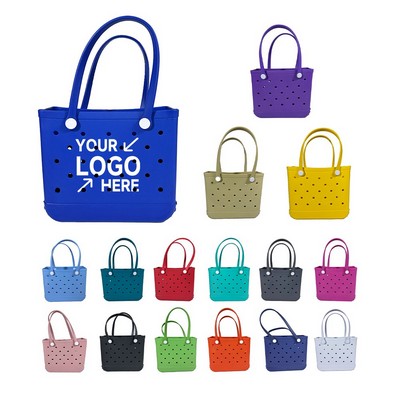 Waterproof EVA Hole Pattern Tote Bag