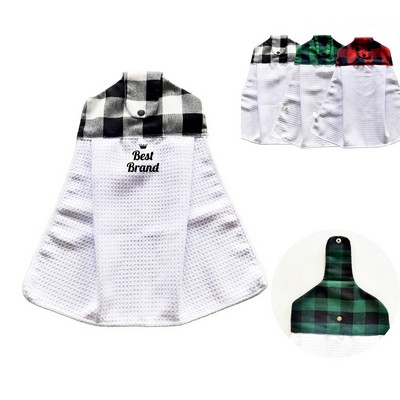 Hanging Waffle Polyester Hand Towel