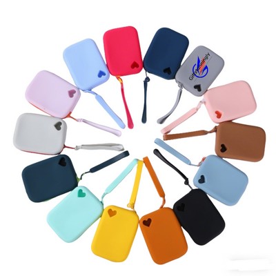 Waterproof Silicone Coin & Card Pouches