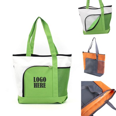 600D Polyester Beach Tote Bag