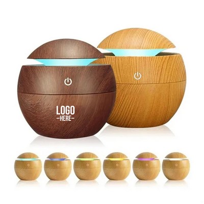 USB Wood Grain Aromatherapy Diffuser