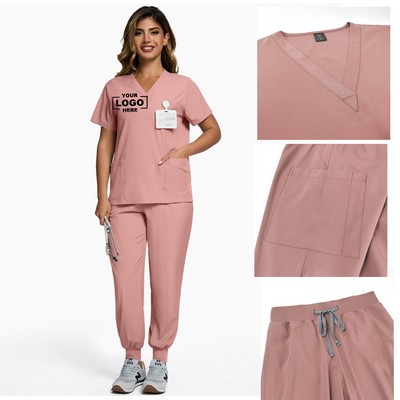 Female ICU Nurse Workwear Medical Beauty Uniform Set