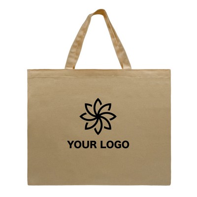 USA Union Made Flat Canvas Tote Bag
