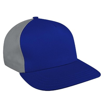 Contrast Back Twill Snapback Skate Cap
