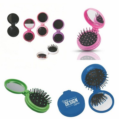 Mini Brush with Mirror