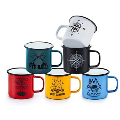 12 OZ Thickened Enamel Cup