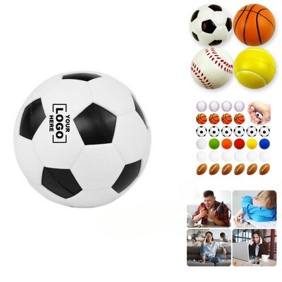 Decompression Foam Sponge PU Football Slow Rebound Stress Relief Ball