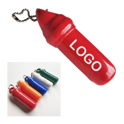 Beaded Chain Floating Keychain