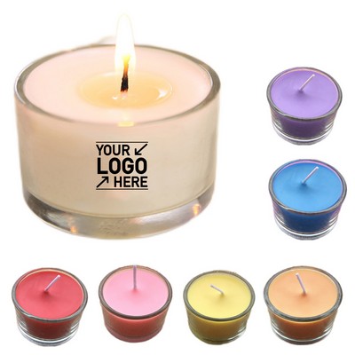 Scented Glass Jar Candle