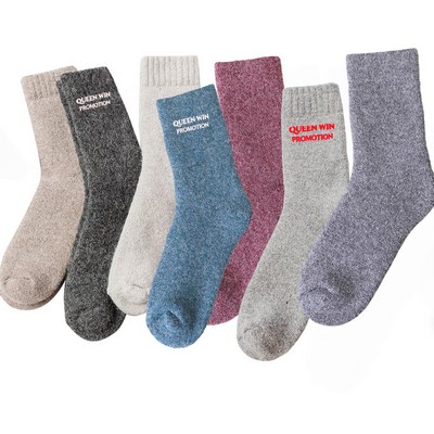 Premium Winter Wool Blend Socks