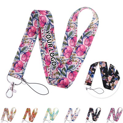 Full Color Polyester Phone Strap Lanyard