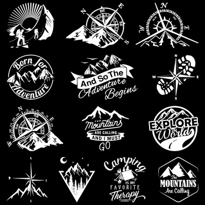 12" Custom Full Color Vinyl Transfer Sticker