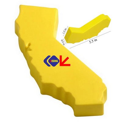 PU Foam Stress Reliever in California Shape