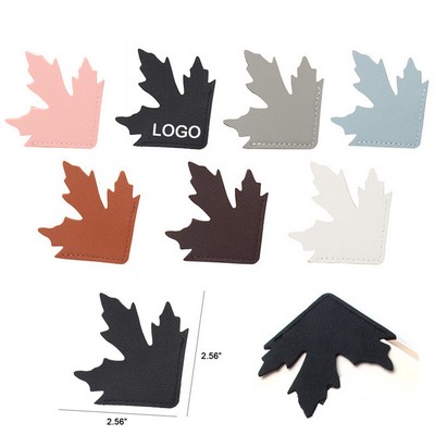 Maple Leaf Corner Bookmark