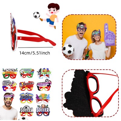 Football Match Glasses Props