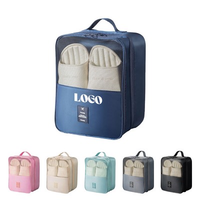 Three-Layer Portable Travel Shoe Bag