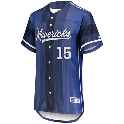 Youth FreeStyle Sublimated Full-Button Baseball Jersey