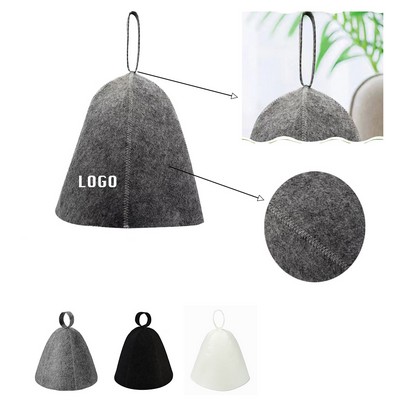 Felt Sauna Hat