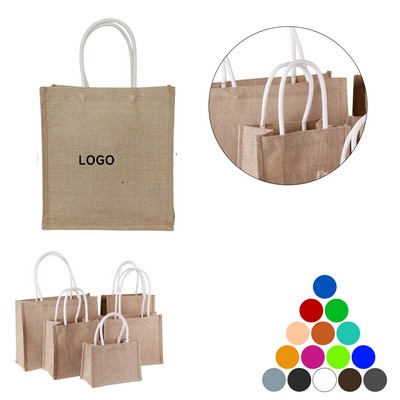 Jute Linen Handbag