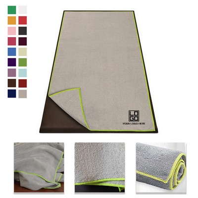 Microfiber Non Slip Yoga Mat Towel