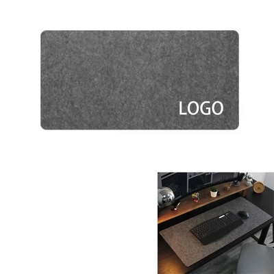Felt Anti Slip Desk Mat