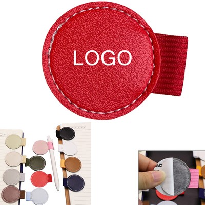 Round Self Adhesive Pen Loop Holder for Notebooks