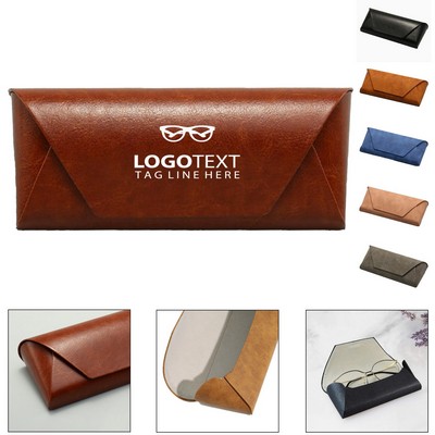 Leather Hard Shell Glasses Case