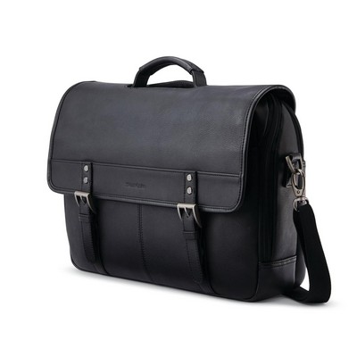 Samsonite® Classic Leather Flapover Bag