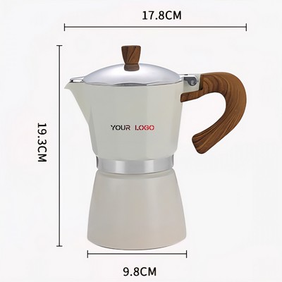 Single Valve Mocha Pot Italian Small Coffee Pot