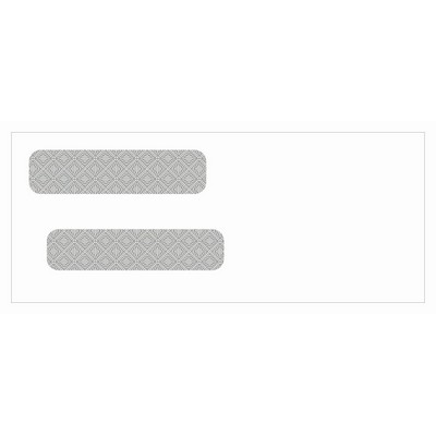 Checks Envelopes, Double Window, Self Seal