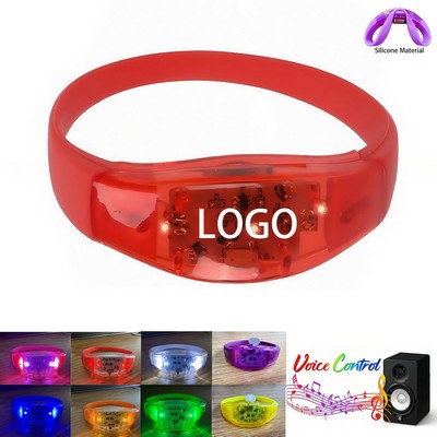 Sound Activated LED Glow Bracelets