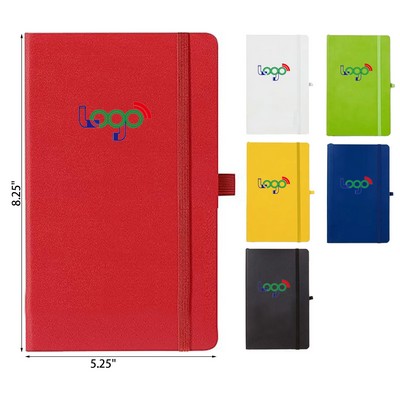 Lightweight Softcover Notebook with Holder