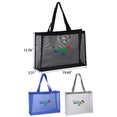 Large Mesh Beach Bag