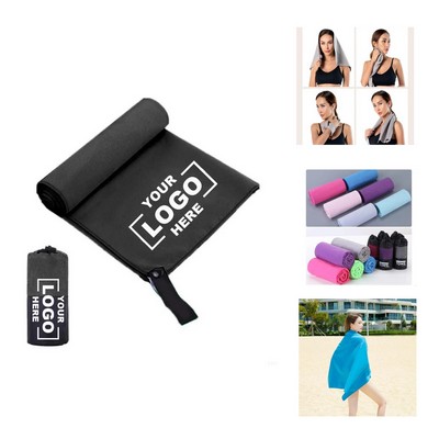 Reusable Cooling Towel & Pouch Set