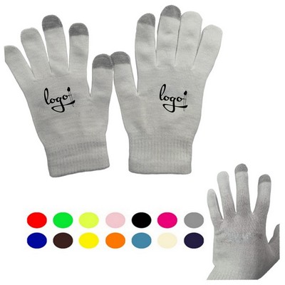 Touchscreen Acrylic Knit Magic Winter Gloves