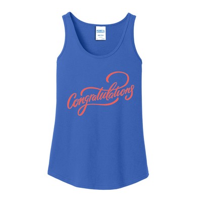 Ladies Soft Cotton Tank Top