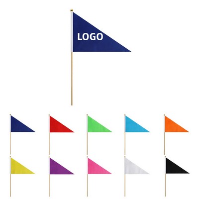 Triangle Handheld Flag