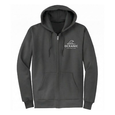 Full-Zip Hoodie Embroidered
