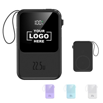 10000mAh Magnetic Wireless Power Bank